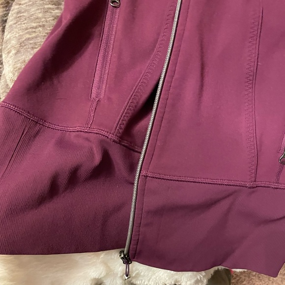 Lululemon nice asana purple zip up sweater jacket - Picture 11 of 16